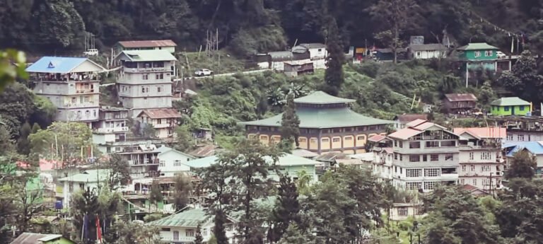 Chungthang, the gateway to North Sikkim नॉर्थ सिक्किम का प्रवेश द्वार चुंगथांग